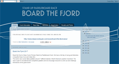 Desktop Screenshot of boardthefjord.com