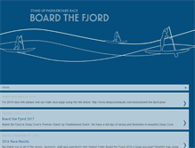 Tablet Screenshot of boardthefjord.com